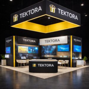 20×20 SaaS Trade Show Booth Design