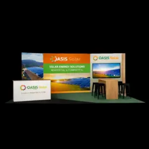 10×20 Sustainable Energy Exhibit Booth